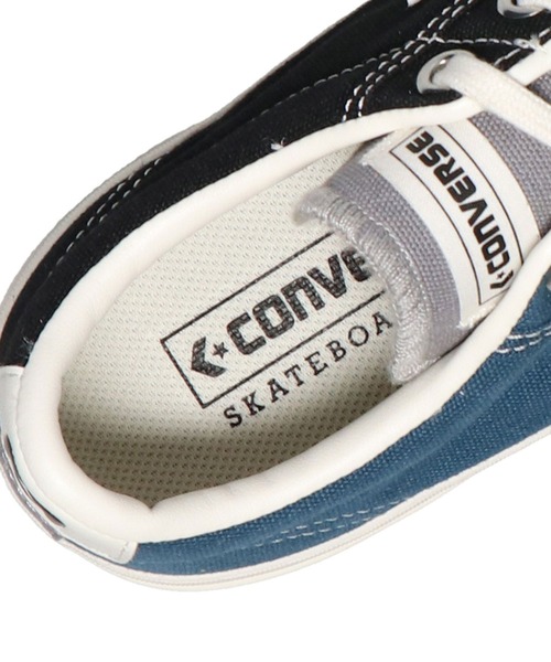 CONVERSE（コンバース）の「CONVERSE BREAKSTAR SK CV OX / コンバース ブレイクスター SK CV OX（スニーカー・レディース・ネイビー/バーガンディー・23.5cm/24.5cm/25.5cm/26.5cm/27.5cm/23.0cm/24.0cm/25.0cm/26.0cm/27.0cm/28.0cm）」の5枚目の写真