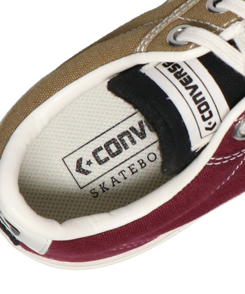 CONVERSE（コンバース）の「CONVERSE BREAKSTAR SK CV OX / コンバース ブレイクスター SK CV OX（スニーカー・レディース・ネイビー/バーガンディー・23.5cm/24.5cm/25.5cm/26.5cm/27.5cm/23.0cm/24.0cm/25.0cm/26.0cm/27.0cm/28.0cm）」の20枚目の写真