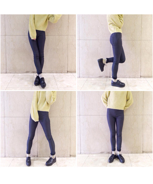 Kastane（カスタネ）の「【Kastane】コットンストレッチスキニーパンツ（その他パンツ・レディース・ベージュ/その他/ブラック/グレー・SMALL/LARGE/MEDIUM）」の5枚目の写真