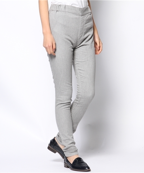 Kastane（カスタネ）の「【Kastane】コットンストレッチスキニーパンツ（その他パンツ・レディース・ベージュ/その他/ブラック/グレー・SMALL/LARGE/MEDIUM）」の3枚目の写真