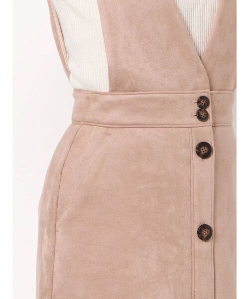 LAGUNAMOON(ラグナムーン)の「2WAYフェイクスウェードジャンパースカート(スカート・レディース・ブラウン/ベージュ/チャコールグレー・SMALL/MEDIUM)」の19枚目の写真