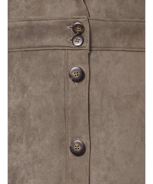 LAGUNAMOON(ラグナムーン)の「2WAYフェイクスウェードジャンパースカート(スカート・レディース・ブラウン/ベージュ/チャコールグレー・SMALL/MEDIUM)」の10枚目の写真