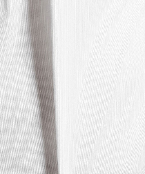 MONSIEUR NICOLE（ムッシュニコル）の「ボタンダウン ストライプ半袖シャツ（シャツ/ブラウス・メンズ・グレー/ブラック/トップグレー・X-LARGE/LARGE/MEDIUM）」の8枚目の写真