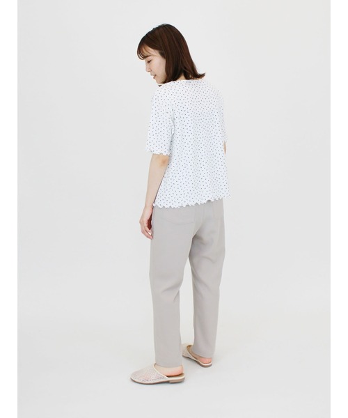 ehka sopo（エヘカソポ）の「小花柄カーディガン（カーディガン/ボレロ・レディース・レッド/チャコール/ブルー・ﾌﾘ-）」の13枚目の写真