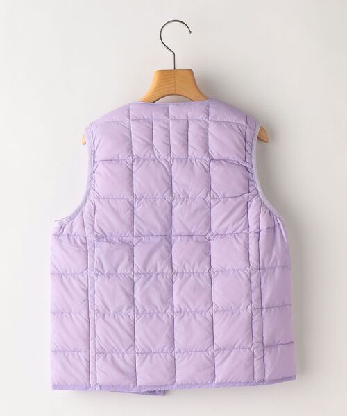 TAION(タイオン)の「【WEB限定】TAION:キッズ ダウン ベスト(100~140cm)(ダウンベスト・キッズ・ベージュ/オレンジ/ライトブルー/ネイビー/ラベンダー/ブラック/オリーブ・110/120/130/140/100)」の20枚目の写真