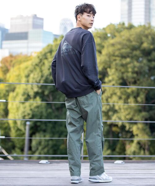 KELTY（ケルティ）の「KELTY(ケルティ)別注裏毛クルーネックスウェット（スウェット・メンズ・ホワイト/ベージュ/ブラック/オリーブ/ケリー/ダークグレー・LARGE/SMALL/MEDIUM/X-LARGE）」の22枚目の写真