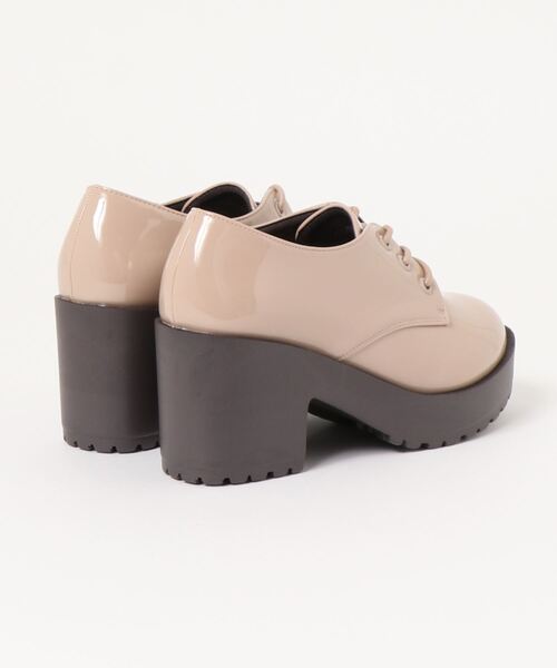 Honeys（ハニーズ）の「厚底マニッシュシューズ（その他シューズ・レディース・ブラック系その他/ブラック系その他2/ベージュ・S/M/L/LL）」の6枚目の写真