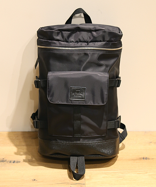 And A（アンドエー）の「ボックスナイロンバックパック（バックパック/リュック・メンズ・ブラック/グレー/ブルー・FREE）」の4枚目の写真