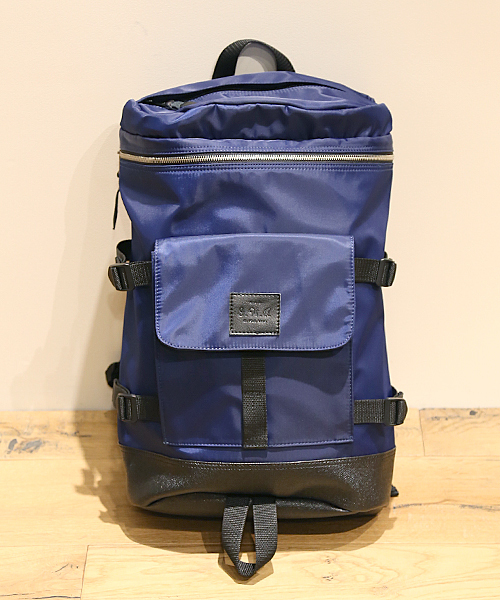 And A（アンドエー）の「ボックスナイロンバックパック（バックパック/リュック・メンズ・ブラック/グレー/ブルー・FREE）」の5枚目の写真