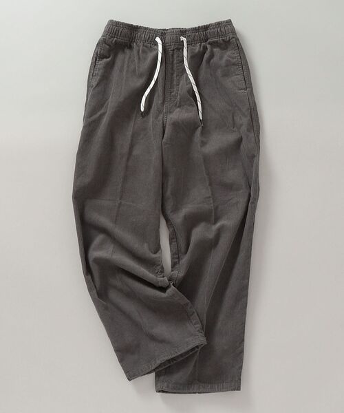 MACOBER（マコバ）の「【SHIPS別注】MACOBER: コーデュロイ ドローストリングス ワイド イージー パンツ（その他パンツ・メンズ・ベージュ/ピンク/ネイビー/グレー/ライトブルー・LARGE/MEDIUM/SMALL）」の2枚目の写真