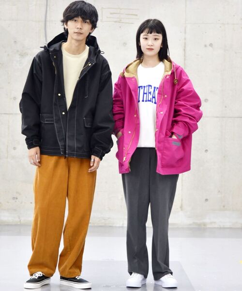 MACOBER（マコバ）の「【SHIPS別注】MACOBER: コーデュロイ ドローストリングス ワイド イージー パンツ（その他パンツ・メンズ・ベージュ/ピンク/ネイビー/グレー/ライトブルー・LARGE/MEDIUM/SMALL）」の8枚目の写真