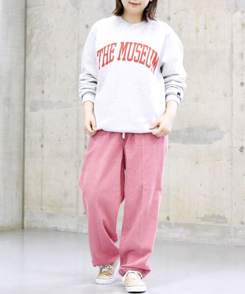 MACOBER（マコバ）の「【SHIPS別注】MACOBER: コーデュロイ ドローストリングス ワイド イージー パンツ（その他パンツ・メンズ・ベージュ/ピンク/ネイビー/グレー/ライトブルー・LARGE/MEDIUM/SMALL）」の12枚目の写真