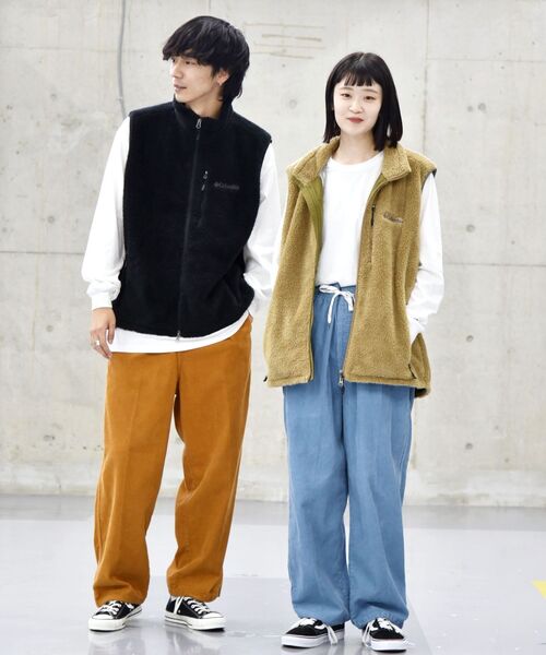 MACOBER（マコバ）の「【SHIPS別注】MACOBER: コーデュロイ ドローストリングス ワイド イージー パンツ（その他パンツ・メンズ・ベージュ/ピンク/ネイビー/グレー/ライトブルー・LARGE/MEDIUM/SMALL）」の16枚目の写真