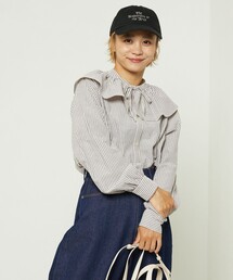 FREAK'S STORE | カラーストライプフリル3wayブラウス(シャツ/ブラウス)