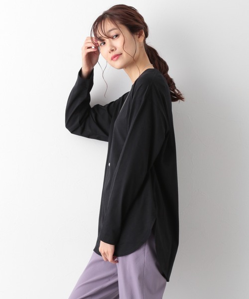 GLOBAL WORK（グローバルワーク）の「BeauteeアソートレイヤーT/957152（Tシャツ/カットソー・レディース・ホワイト/ブラック/ホワイト系その他2/その他・MEDIUM/LARGE/SMALL/X-SMALL）」の4枚目の写真