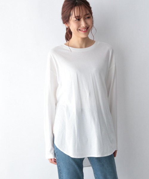 GLOBAL WORK（グローバルワーク）の「BeauteeアソートレイヤーT/957152（Tシャツ/カットソー・レディース・ホワイト/ブラック/ホワイト系その他2/その他・MEDIUM/LARGE/SMALL/X-SMALL）」の6枚目の写真