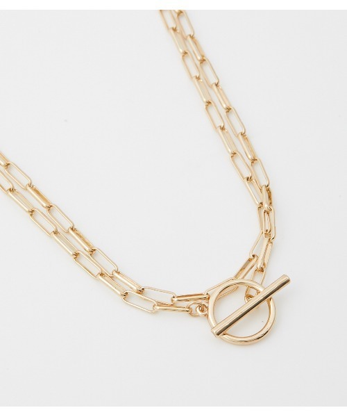 AZUL by moussy（アズールバイマウジー）の「MANTEL NECKLACE / マントルネックレス（ネックレス・レディース・ゴールド系その他/シルバー・FREE）」の6枚目の写真