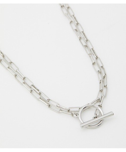 AZUL by moussy（アズールバイマウジー）の「MANTEL NECKLACE / マントルネックレス（ネックレス・レディース・ゴールド系その他/シルバー・FREE）」の12枚目の写真