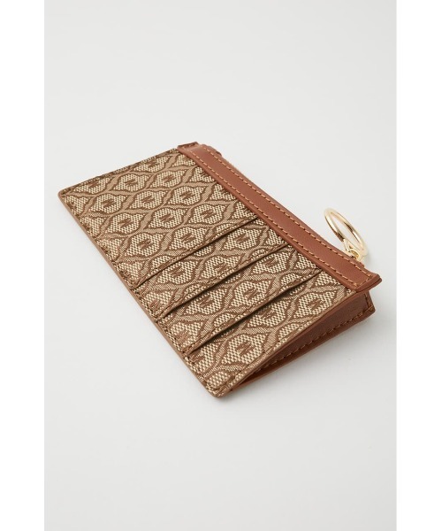 MOUSSY（マウジー）の「MONOGRAM カードホルダー（カードケース・レディース・ブラウン/ベージュ・FREE）」の12枚目の写真