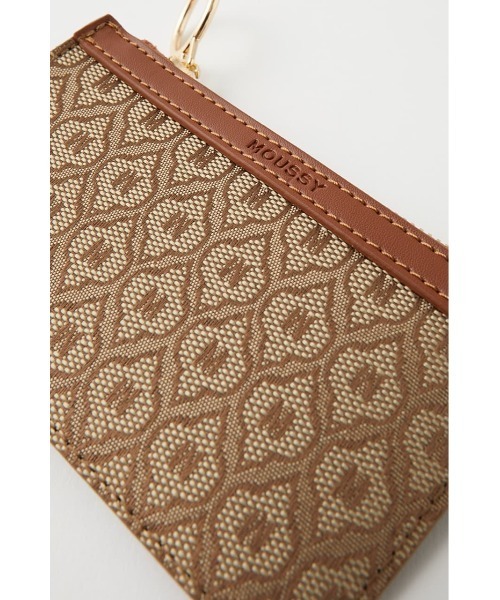 MOUSSY（マウジー）の「MONOGRAM カードホルダー（カードケース・レディース・ブラウン/ベージュ・FREE）」の13枚目の写真