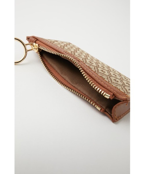 MOUSSY（マウジー）の「MONOGRAM カードホルダー（カードケース・レディース・ブラウン/ベージュ・FREE）」の14枚目の写真