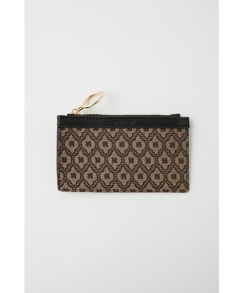 MOUSSY（マウジー）の「MONOGRAM カードホルダー（カードケース・レディース・ブラウン/ベージュ・FREE）」の5枚目の写真