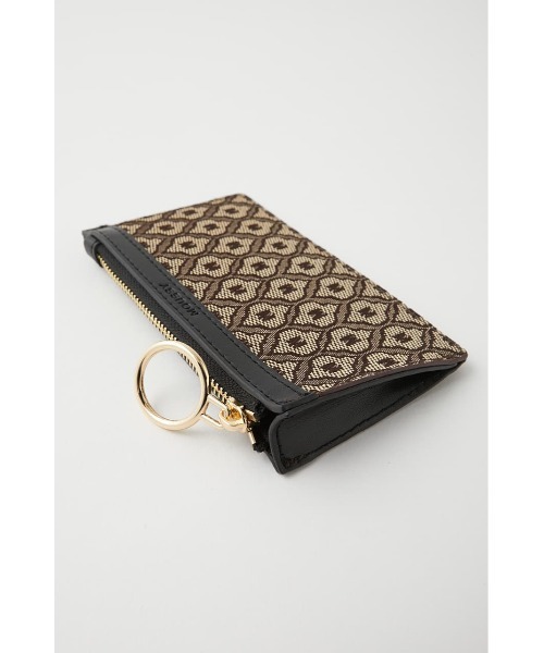 MOUSSY（マウジー）の「MONOGRAM カードホルダー（カードケース・レディース・ブラウン/ベージュ・FREE）」の6枚目の写真