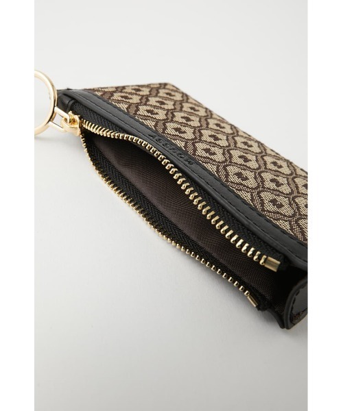 MOUSSY（マウジー）の「MONOGRAM カードホルダー（カードケース・レディース・ブラウン/ベージュ・FREE）」の9枚目の写真