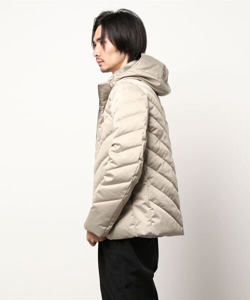 TETE HOMME（テットオム）の「リモンタダウンブルゾン（ダウンジャケット/コート・メンズ・ベージュ/ブラック・X-LARGE/MEDIUM/LARGE）」の3枚目の写真