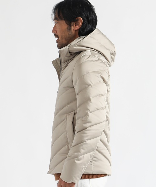 TETE HOMME（テットオム）の「リモンタダウンブルゾン（ダウンジャケット/コート・メンズ・ベージュ/ブラック・X-LARGE/MEDIUM/LARGE）」の16枚目の写真