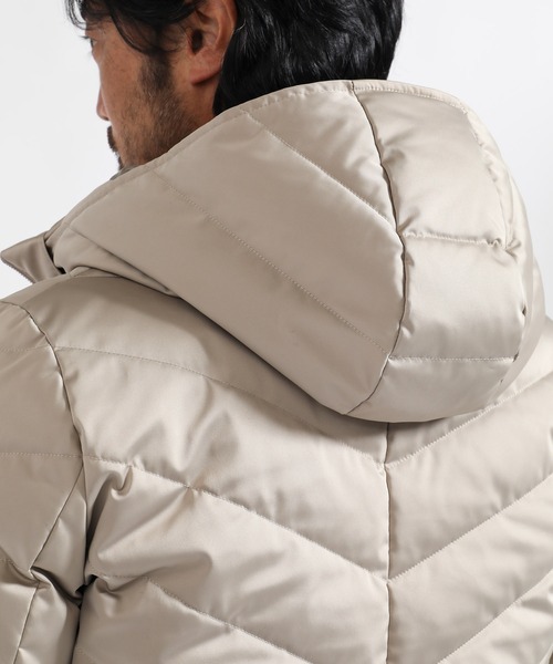 TETE HOMME（テットオム）の「リモンタダウンブルゾン（ダウンジャケット/コート・メンズ・ベージュ/ブラック・X-LARGE/MEDIUM/LARGE）」の12枚目の写真