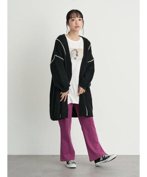 earth music&ecology(アースミュージックアンドエコロジー)の「Everything feels right ロンT *(Tシャツ/カットソー・レディース・ベージュ/オフホワイト・FREE)」の17枚目の写真