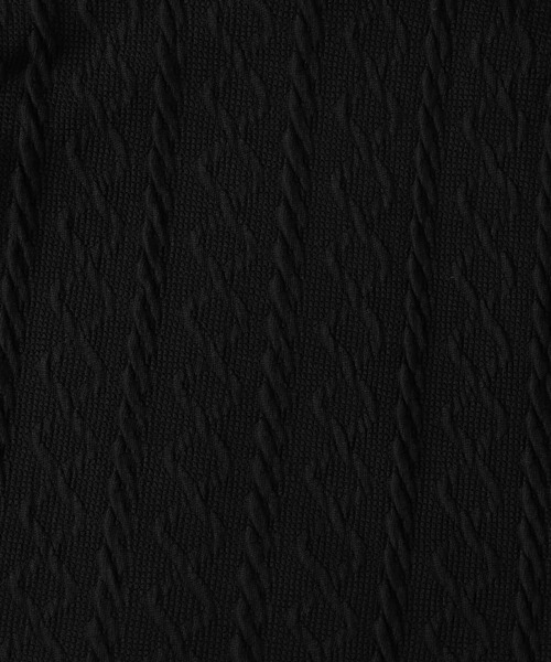 HONEYSUCKLE ROSE（ハニーサックルローズ）の「【HONEYSUCKLE ROSE】3点セットスリットベスト(ベスト・ブラウス・付け衿)（アンサンブル・レディース・ブラック/グレー・L/M）」の12枚目の写真