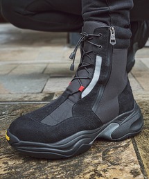 1PIU1UGUALE3  RELAX （ウノピゥウノウグァーレトレ リラックス）の「1PIU1UGUALE3 RELAX(ウノピゥウノウグァーレトレ)ボリュームソールコンビブーツ（ブーツ・メンズ）」