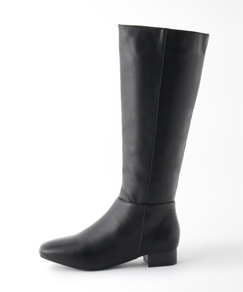 Casselini(キャセリーニ)の「【Casselini/キャセリーニ】スクエアロングブーツ(ブーツ・レディース・ブラック・SMALL/LARGE/MEDIUM)」の7枚目の写真