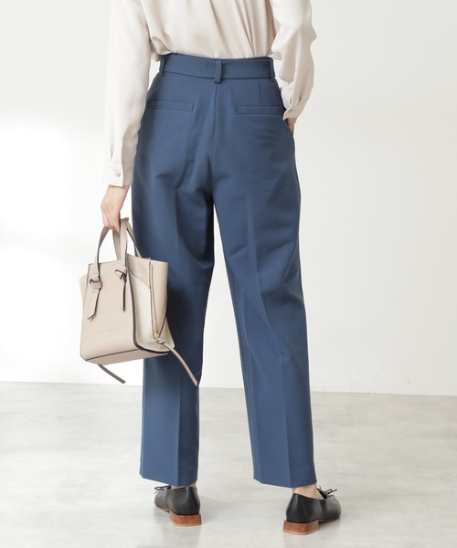 N.（N. Natural Beauty Basic）（エヌエヌナチュラルビューティーベーシック）の「【S Size Line】◆ボタンベルトストレートパンツ（その他パンツ・レディース・ブラウン/ブルー/ピンク・SMALL/MEDIUM）」の12枚目の写真