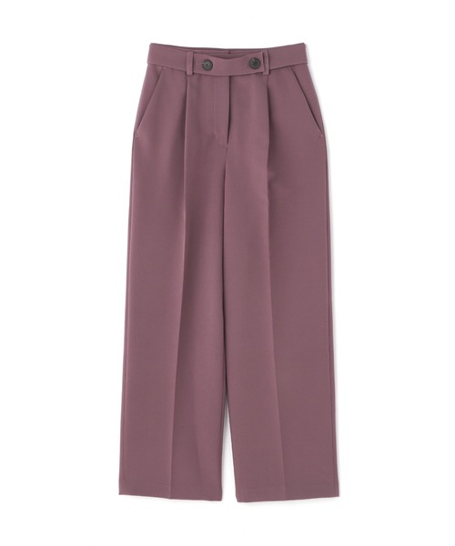 N.（N. Natural Beauty Basic）（エヌエヌナチュラルビューティーベーシック）の「【S Size Line】◆ボタンベルトストレートパンツ（その他パンツ・レディース・ブラウン/ブルー/ピンク・SMALL/MEDIUM）」の19枚目の写真