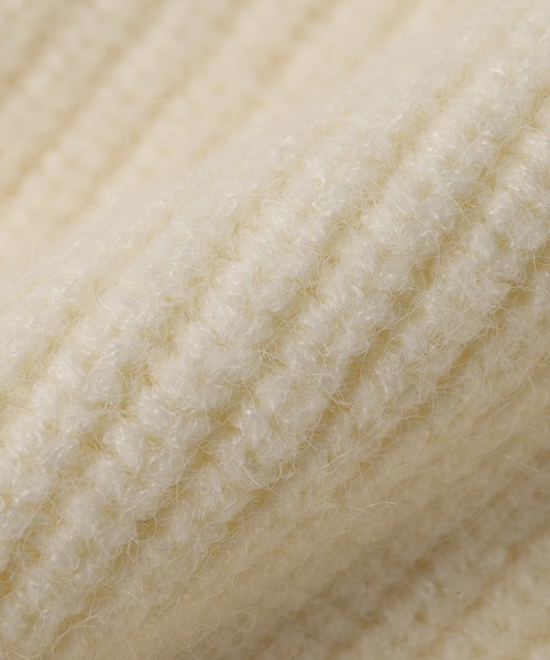 RIVE DROITE（リヴドロワ）の「さりげなく体型カバーも叶えてくれる　片畦ワイドミドルトッパーカーディガン（カーディガン/ボレロ・レディース・オフホワイト/ベージュ・FREE）」の15枚目の写真