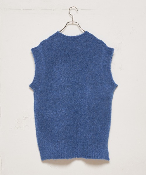 CIAOPANIC（チャオパニック）の「ブークレBIGベスト（ベスト・レディース・ブラウン/イエロー/ブルー・FREE）」の4枚目の写真