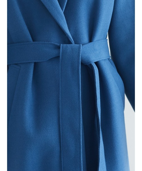 Green Parks(グリーンパークス)の「チェスターコート*(チェスターコート・レディース・ブラック/グレイッシュベージュ/グリーン/ブルー・FREE)」の21枚目の写真