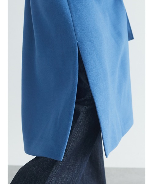 Green Parks(グリーンパークス)の「チェスターコート*(チェスターコート・レディース・ブラック/グレイッシュベージュ/グリーン/ブルー・FREE)」の6枚目の写真