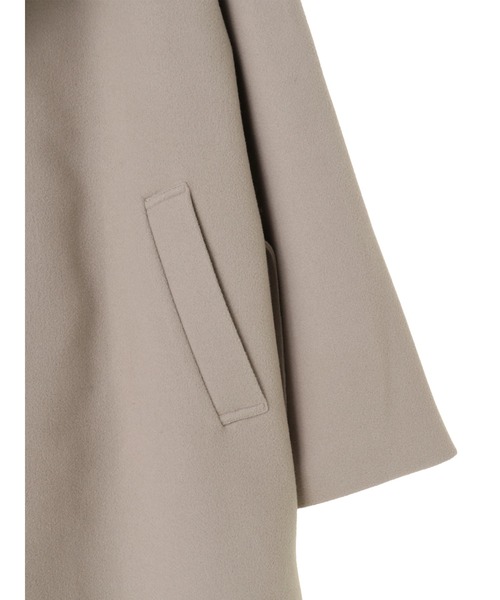 Green Parks(グリーンパークス)の「チェスターコート*(チェスターコート・レディース・ブラック/グレイッシュベージュ/グリーン/ブルー・FREE)」の19枚目の写真