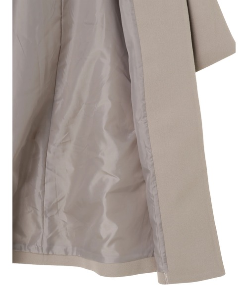 Green Parks(グリーンパークス)の「チェスターコート*(チェスターコート・レディース・ブラック/グレイッシュベージュ/グリーン/ブルー・FREE)」の7枚目の写真