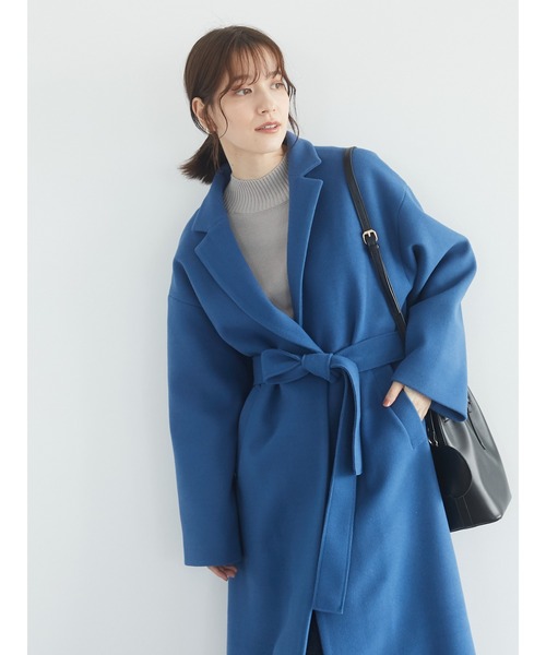 Green Parks(グリーンパークス)の「チェスターコート*(チェスターコート・レディース・ブラック/グレイッシュベージュ/グリーン/ブルー・FREE)」の12枚目の写真