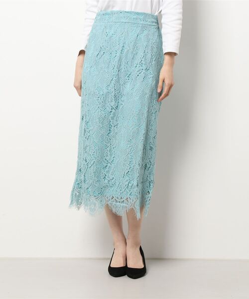 岡部あゆみさんコラボ 選べるタイトorマーメード2タイプレーススカート