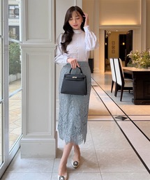 KOBE LETTUCE | 岡部あゆみさんコラボ 選べるタイトorマーメード2タイプレーススカート(スカート)