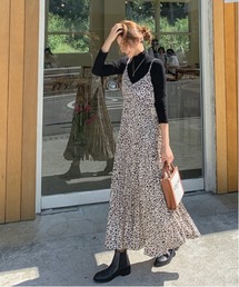 ブランド古着 ワンピース ドレス レオパード柄 古着通販 Zozoused