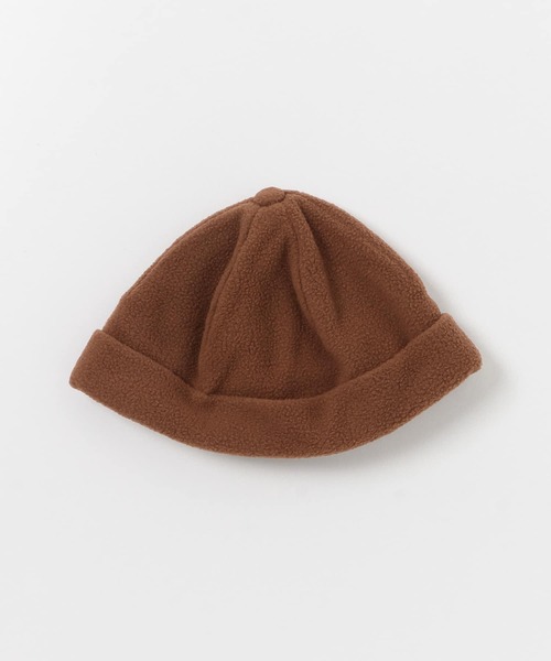 URBAN RESEARCH DOORS(アーバンリサーチドアーズ)の「フリースフィッシャーマンキャップ(KIDS)(ニットキャップ/ビーニー・キッズ・ブラック/ブラウン・ONE)」の1枚目の写真