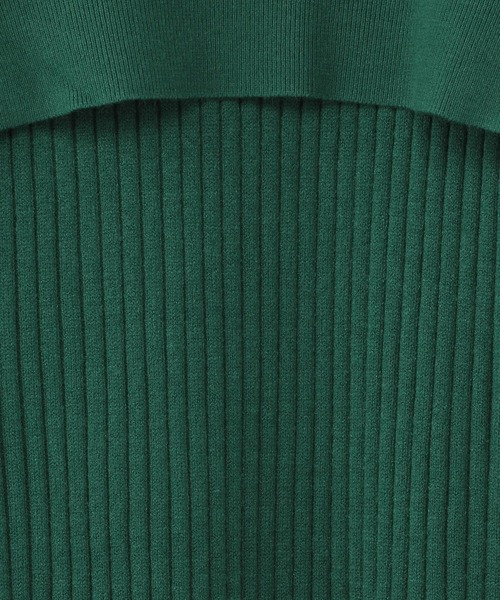 Heather（ヘザー）の「ベストSETニットロングワンピース　257120（ワンピース・レディース・ブラック/ライトブラウン/グリーン/ブラウン・FREE）」の20枚目の写真