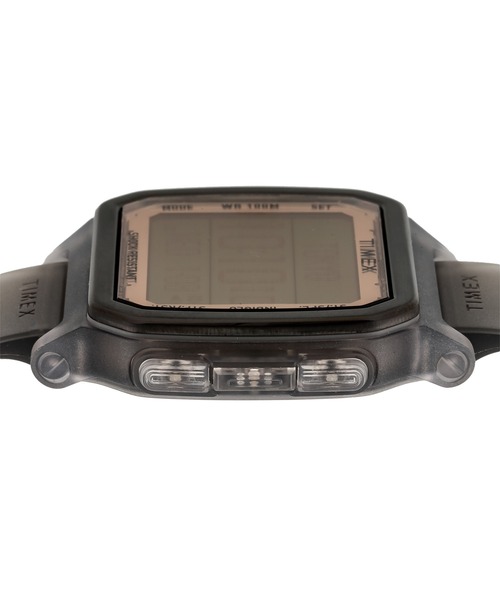 新品　TIMEX ダークグレー　腕時計　　オシャレ　TW2U56400 Timex Men's Gray Silicone Watch, Digital Dial | TW2U56400